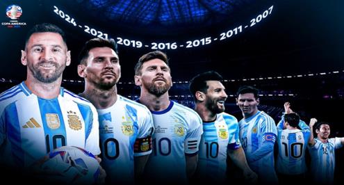 ميسي يصنع التاريخ في ظهوره الأول مع الأرجنتين بكوبا أمريكا 2024